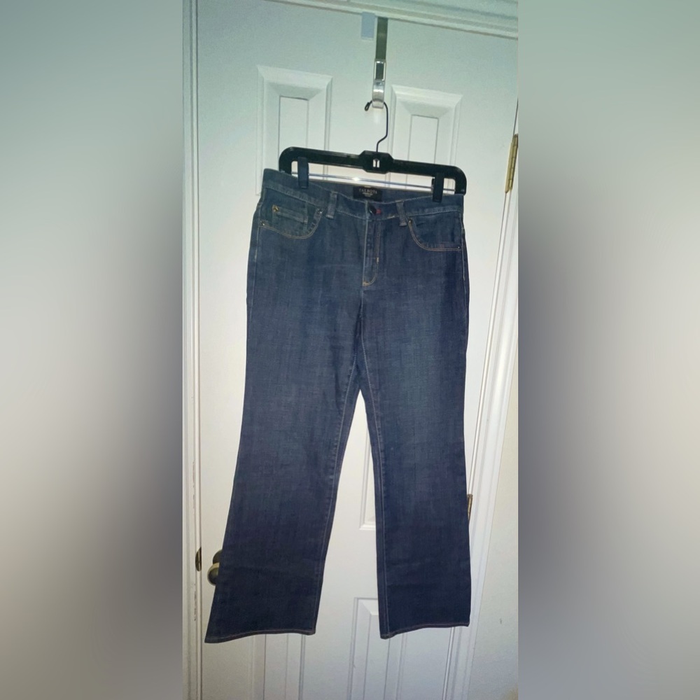 Mid-Wash TALBOTS Boot Cut Jeans - WOMENS SIZE: 4P (PETITE) - LIKE NEW